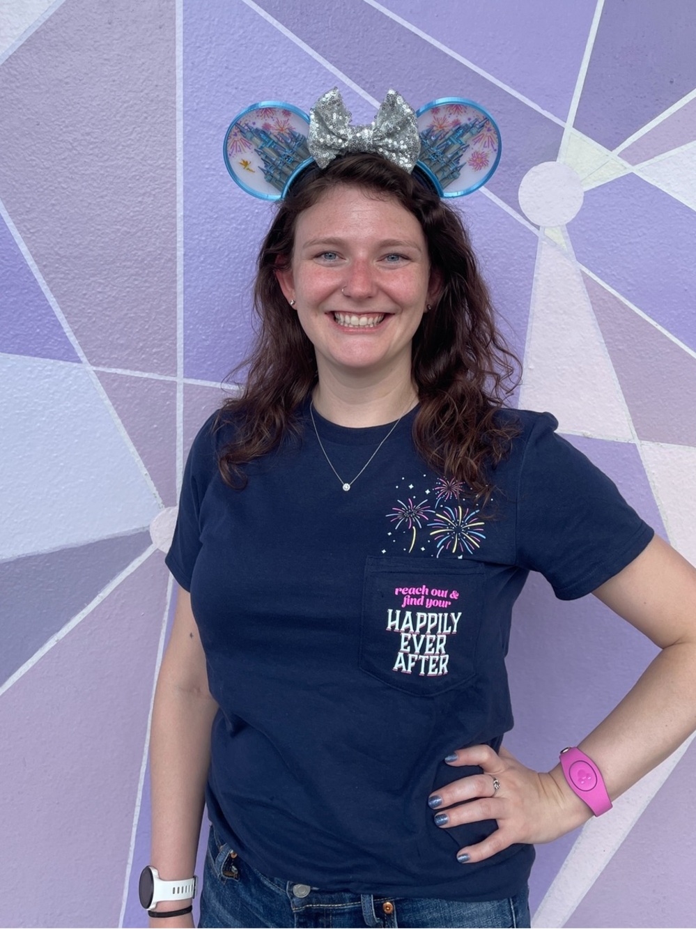 The Lost Bros Disney “Happily Ever After” pocket tee, Sz S